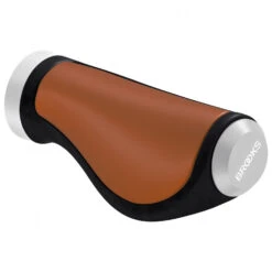 BROOKS ENGLAND Ergonomic Leather Grip 100/130 - Fahrradgriffe -Contec Verkäufe brooks england ergonomic leather grip 100 130 fahrradgriffe 2