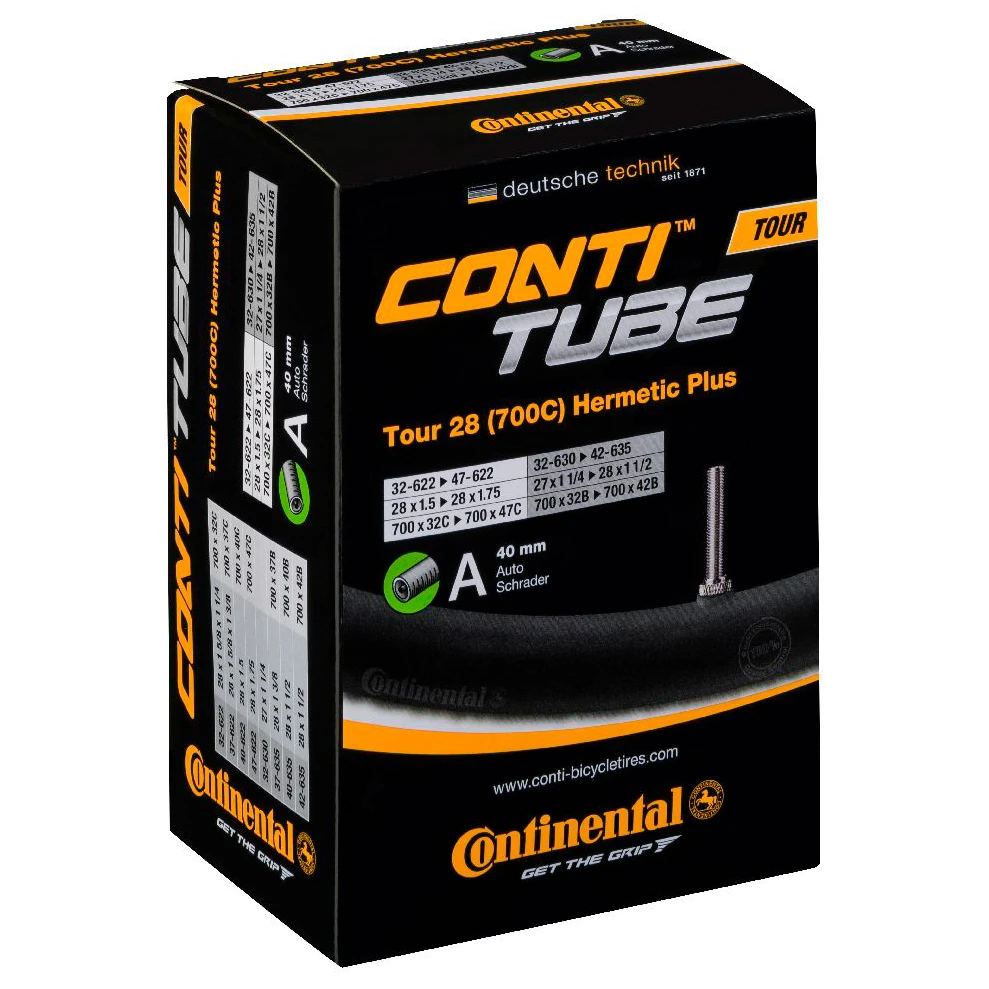 Continental Tour Tube Hermetic Plus 28' RE (32-622-47-622) - Fahrradschlauch 1 Continental Tour Tube Hermetic Plus 28' RE (32-622-47-622) - Fahrradschlauch