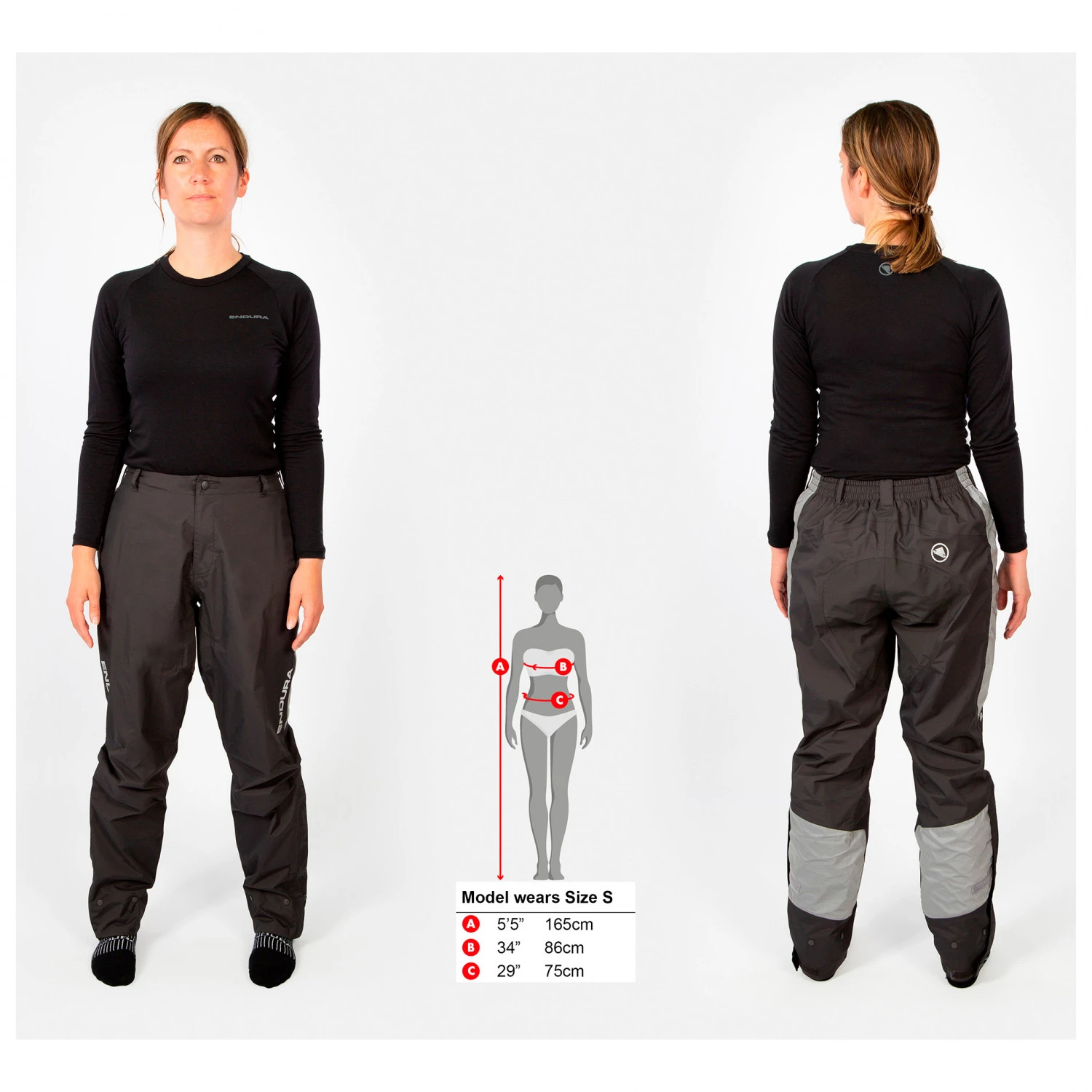 Endura Women's Urban Luminite Wasserdichte Hose II - Radhose 3 Endura Women's Urban Luminite Wasserdichte Hose II - Radhose – Bild 3