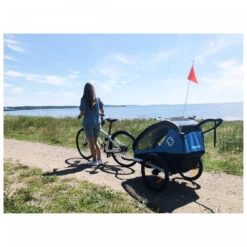 Hamax Traveller With Bicycle Arm & Stroller Wheel - Kinderanhänger -Contec Verkäufe hamax traveller with bicycle arm stroller wheel kinderanhaenger detail 7