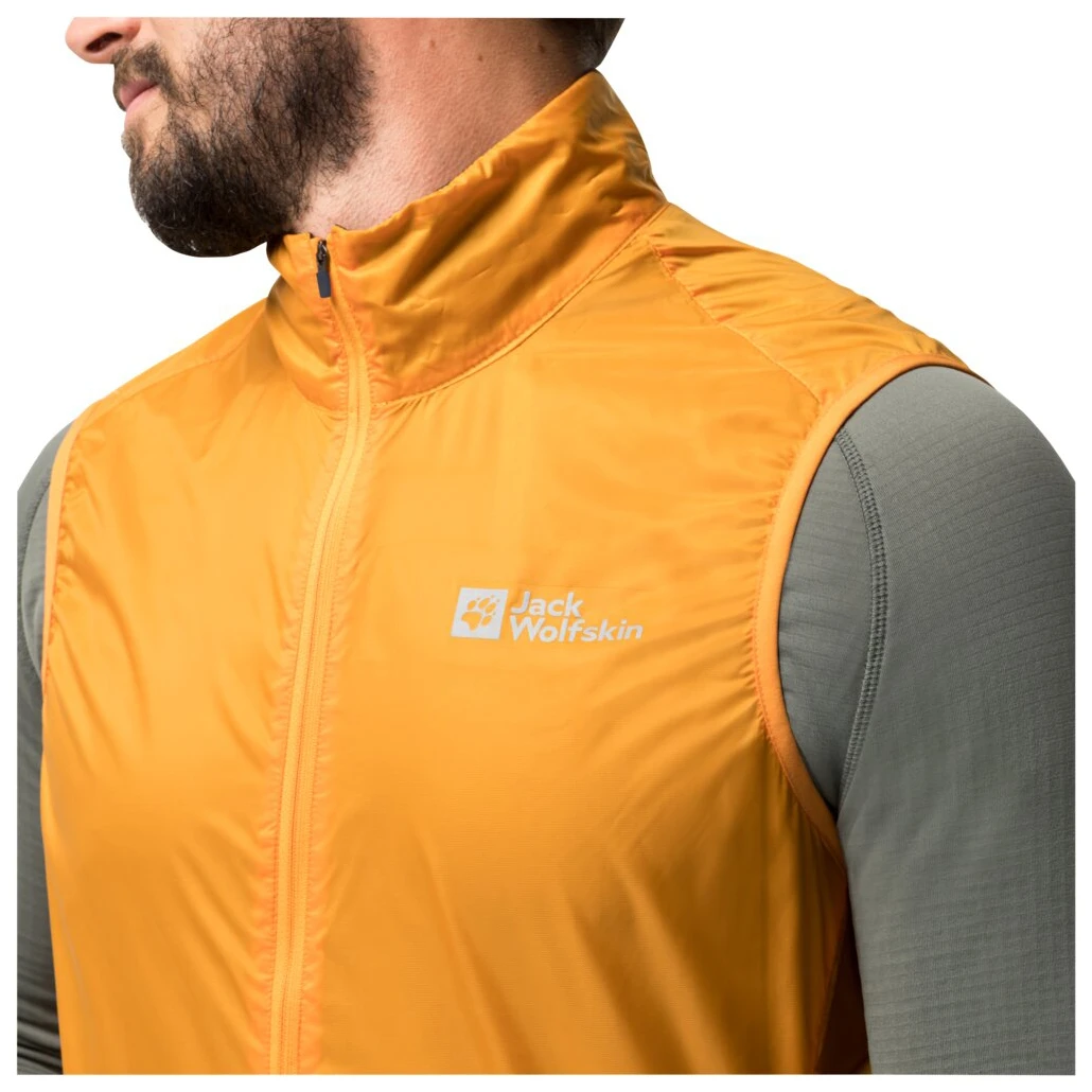 Jack Wolfskin Morobbia Wind Vest - Fahrradweste 6 Jack Wolfskin Morobbia Wind Vest - Fahrradweste – Bild 6