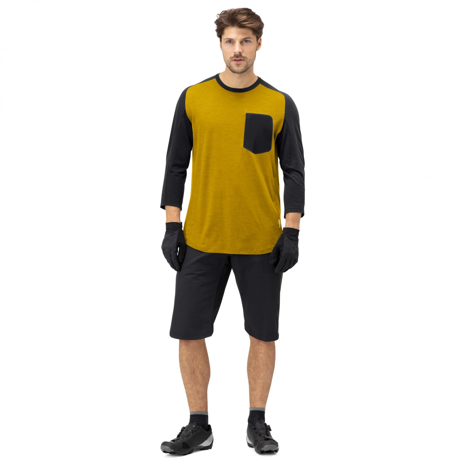 Norrøna Skibotn Wool 3/4 T-Shirt - Radtrikot 3 Norrøna Skibotn Wool 3/4 T-Shirt - Radtrikot – Bild 3