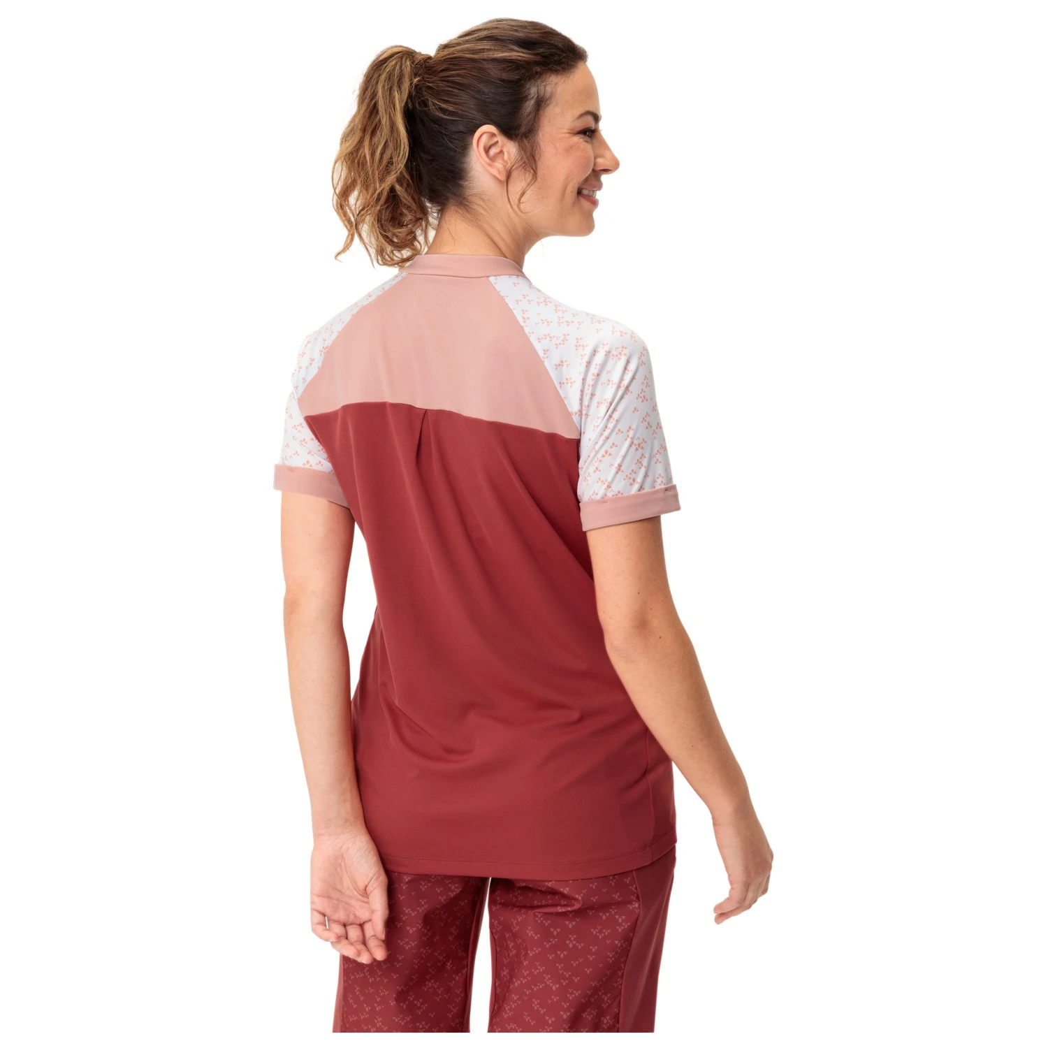 VAUDE Women's Ledro Print Shirt - Radtrikot 4 VAUDE Women's Ledro Print Shirt - Radtrikot – Bild 4