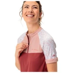 VAUDE Women's Ledro Print Shirt - Radtrikot 13 VAUDE Women's Ledro Print Shirt - Radtrikot -Contec Verkäufe vaude womens ledro print shirt radtrikot detail 6